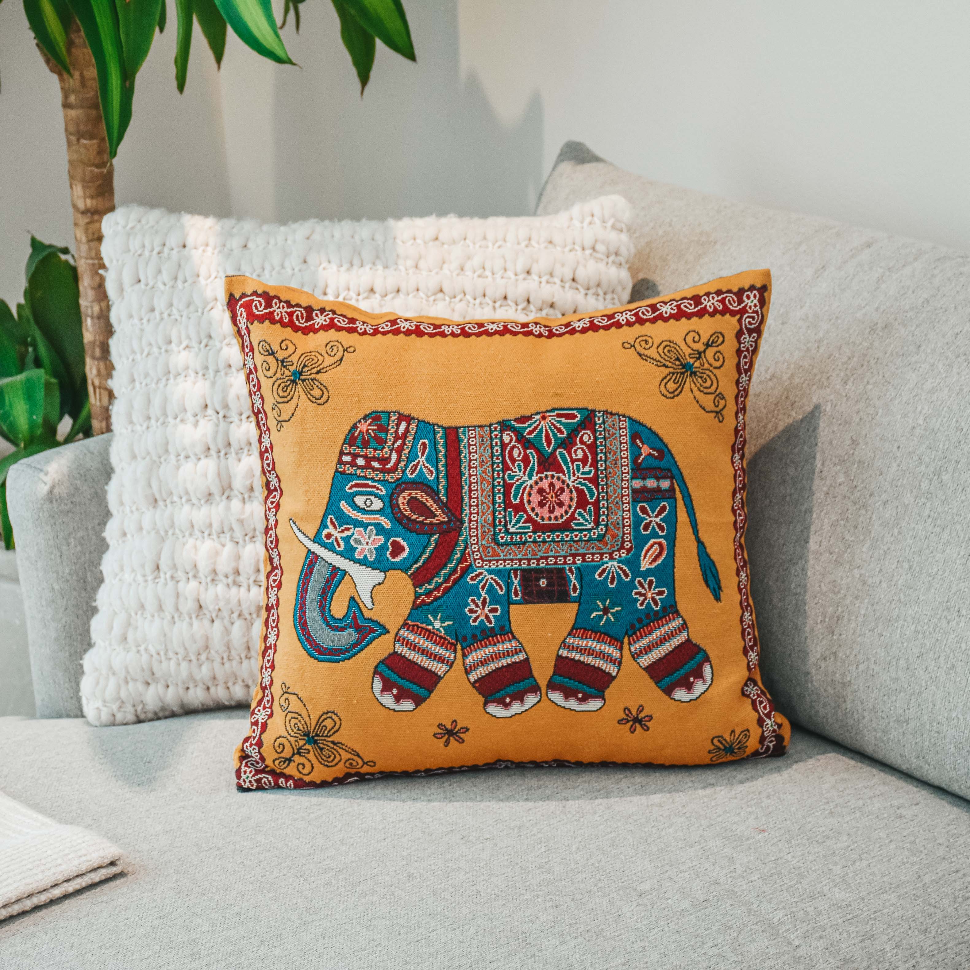 IBRA PILLOW COVER Elepanta Pillows - Buy Today Elephant Pants Jewelry And Bohemian Clothes Handmade In Thailand Help To Save The Elephants FairTrade And Vegan