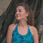 LOTUS EARRINGS Elepanta Earrings - Buy Today Elephant Pants Jewelry And Bohemian Clothes Handmade In Thailand Help To Save The Elephants FairTrade And Vegan