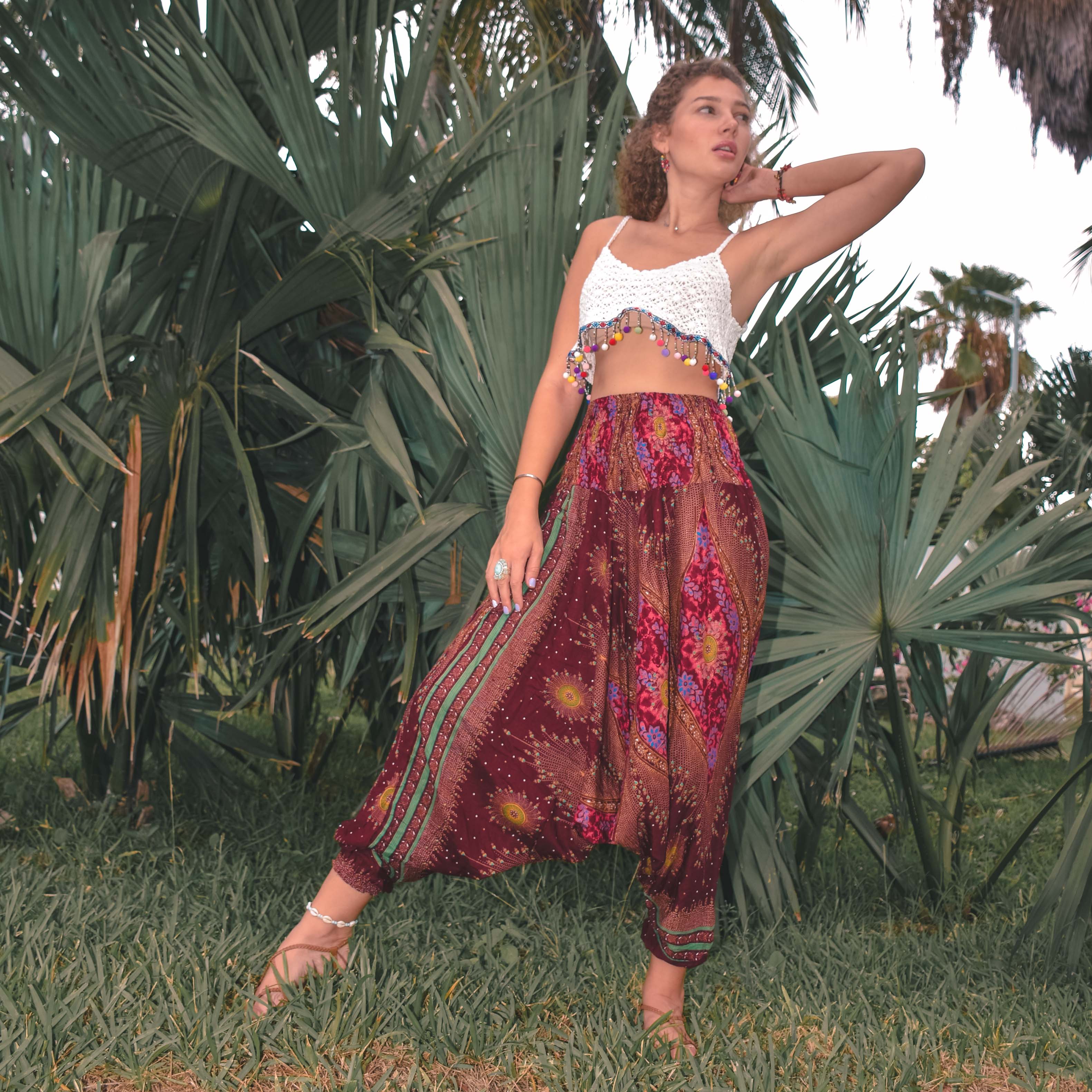 BORACAY YOGA PANTS Elepanta Aladdin Pants - Buy Today Elephant Pants Jewelry And Bohemian Clothes Handmade In Thailand Help To Save The Elephants FairTrade And Vegan