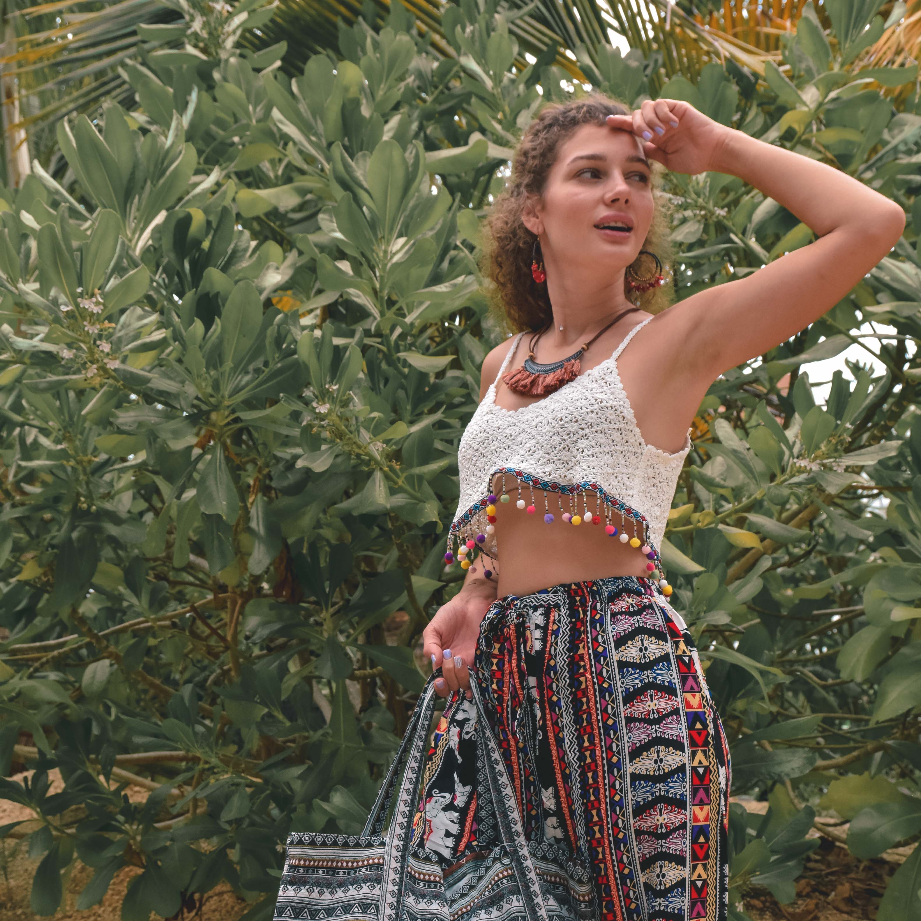 HOLBOX TOP Elepanta Crochet Tops - Buy Today Elephant Pants Jewelry And Bohemian Clothes Handmade In Thailand Help To Save The Elephants FairTrade And Vegan