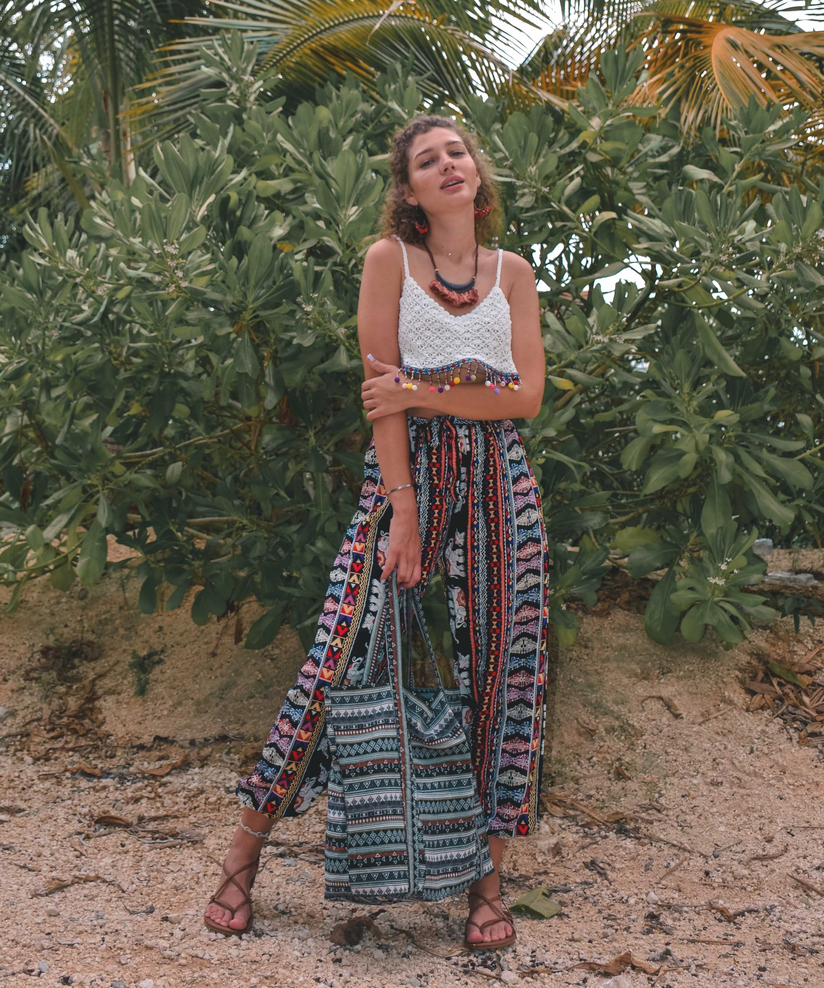VENUS TOP Elepanta Crochet Tops - Buy Today Elephant Pants Jewelry And Bohemian Clothes Handmade In Thailand Help To Save The Elephants FairTrade And Vegan