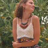 SAMUI NECKLACE Elepanta Necklaces - Buy Today Elephant Pants Jewelry And Bohemian Clothes Handmade In Thailand Help To Save The Elephants FairTrade And Vegan