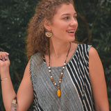 NOMADE NECKLACE Elepanta Necklaces - Buy Today Elephant Pants Jewelry And Bohemian Clothes Handmade In Thailand Help To Save The Elephants FairTrade And Vegan