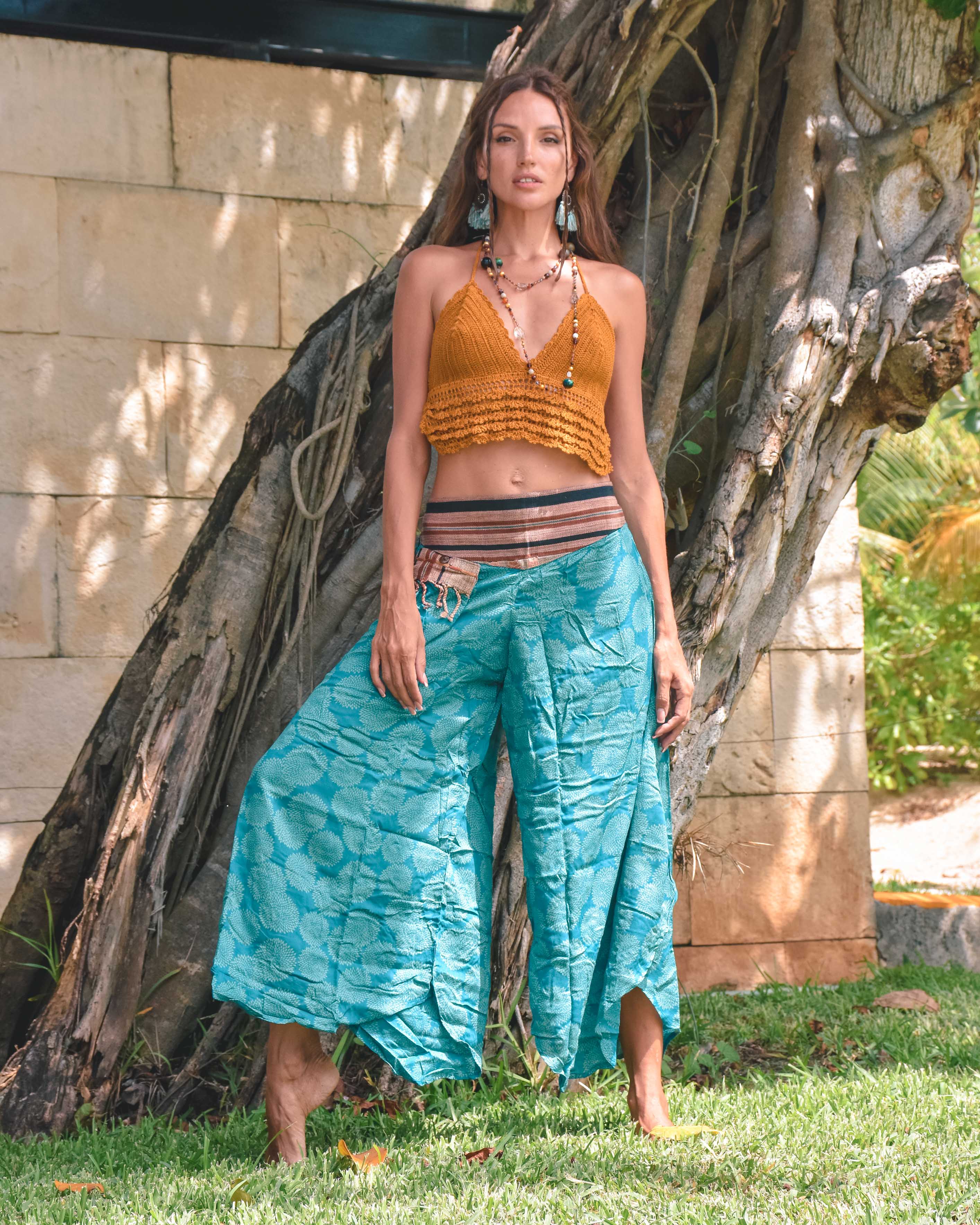 MACAO PANTS Elepanta Unisex Casual Pants - Buy Today Elephant Pants Jewelry And Bohemian Clothes Handmade In Thailand Help To Save The Elephants FairTrade And Vegan