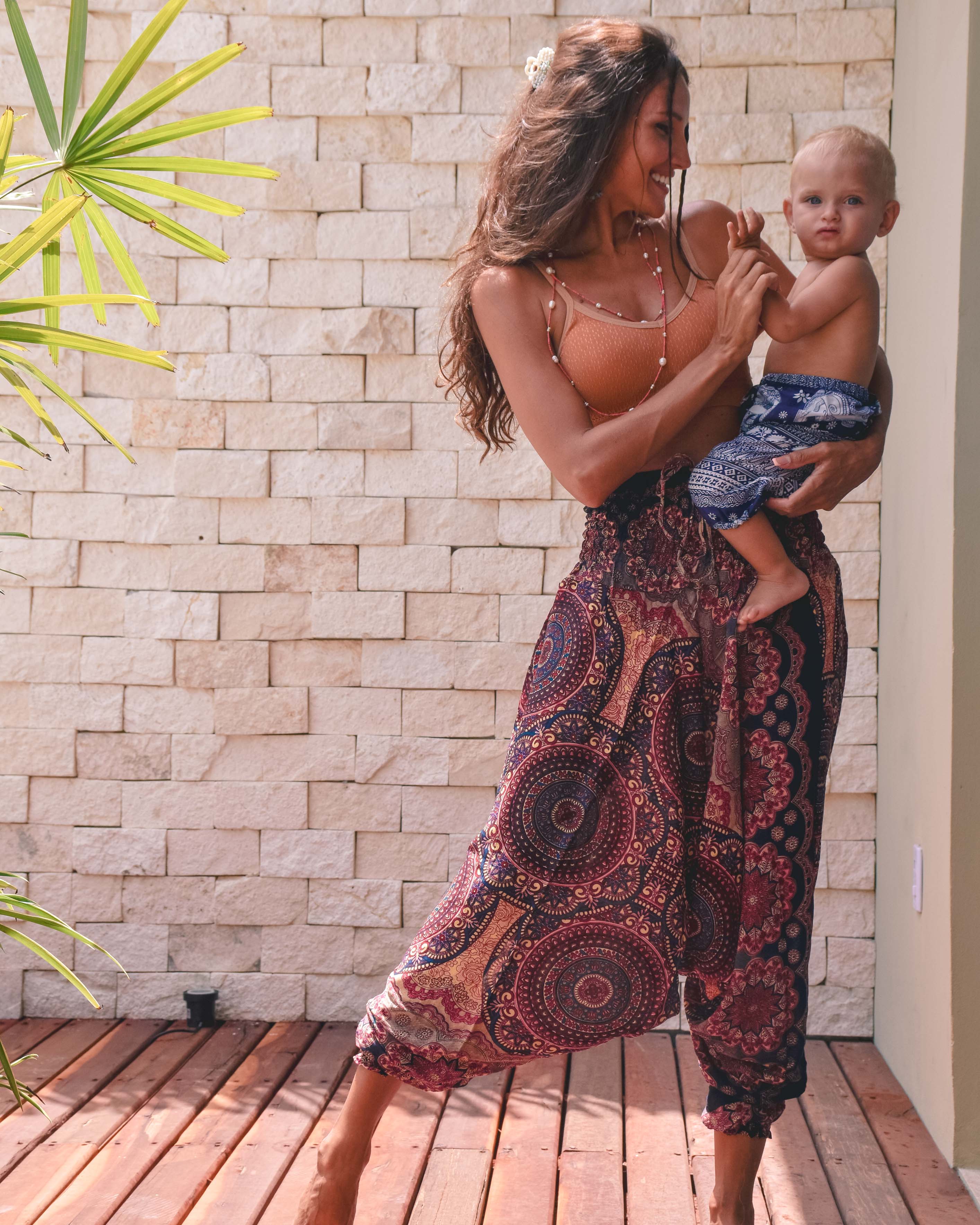 AHAU YOGA PANTS Elepanta Aladdin Pants - Buy Today Elephant Pants Jewelry And Bohemian Clothes Handmade In Thailand Help To Save The Elephants FairTrade And Vegan