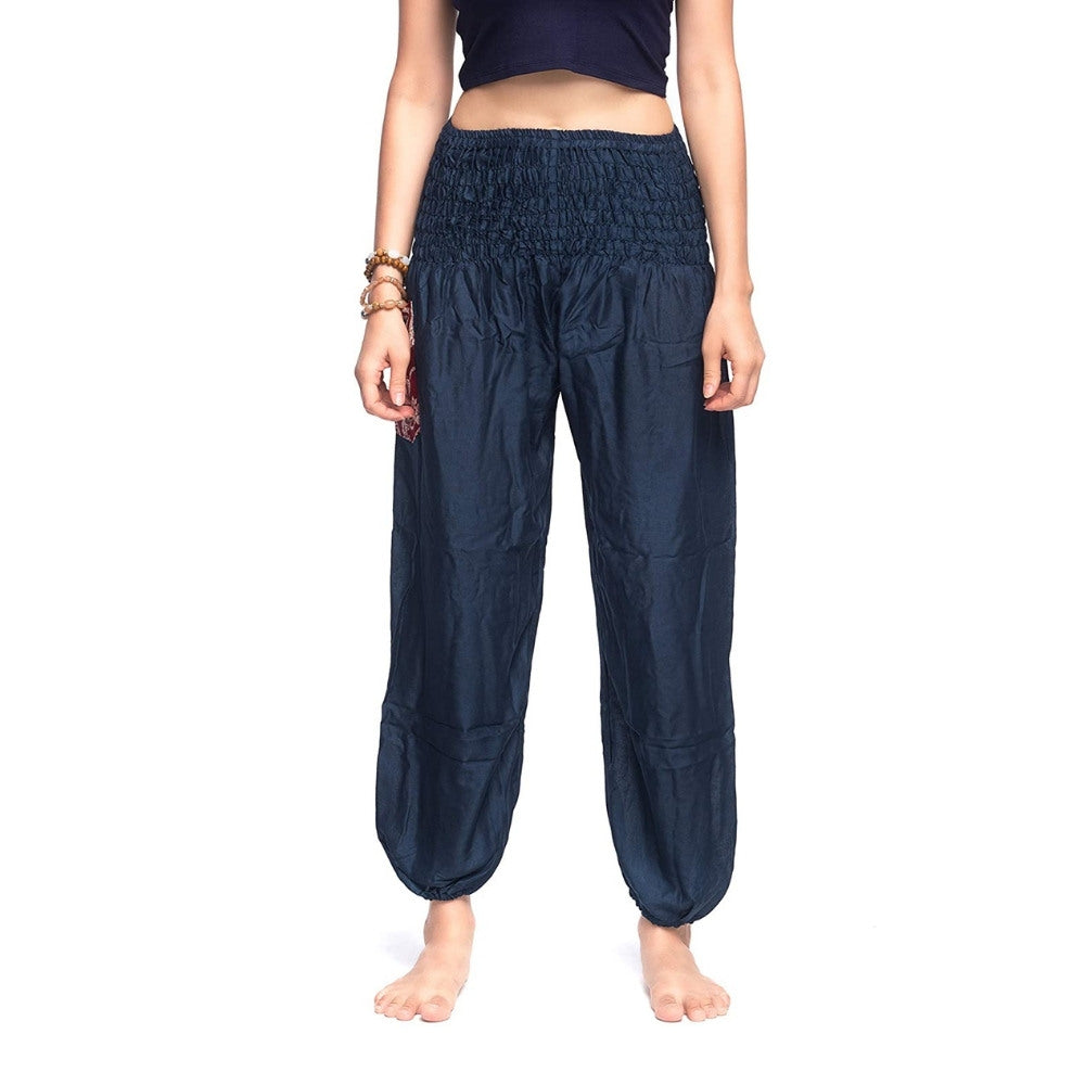 LAOS PANTS - Elastic Waist Elepanta Elastic Waist Pants - Buy Today Elephant Pants Jewelry And Bohemian Clothes Handmade In Thailand Help To Save The Elephants FairTrade And Vegan