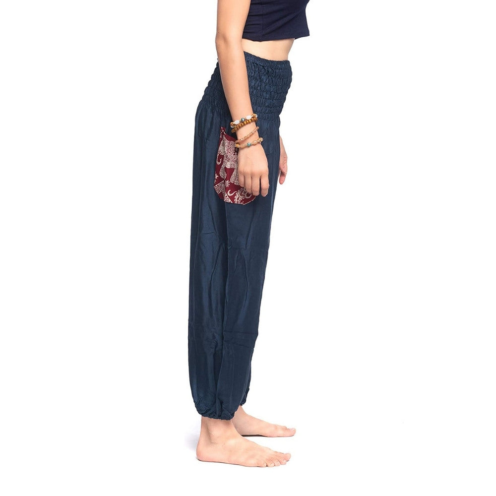 LAOS PANTS - Elastic Waist Elepanta Elastic Waist Pants - Buy Today Elephant Pants Jewelry And Bohemian Clothes Handmade In Thailand Help To Save The Elephants FairTrade And Vegan
