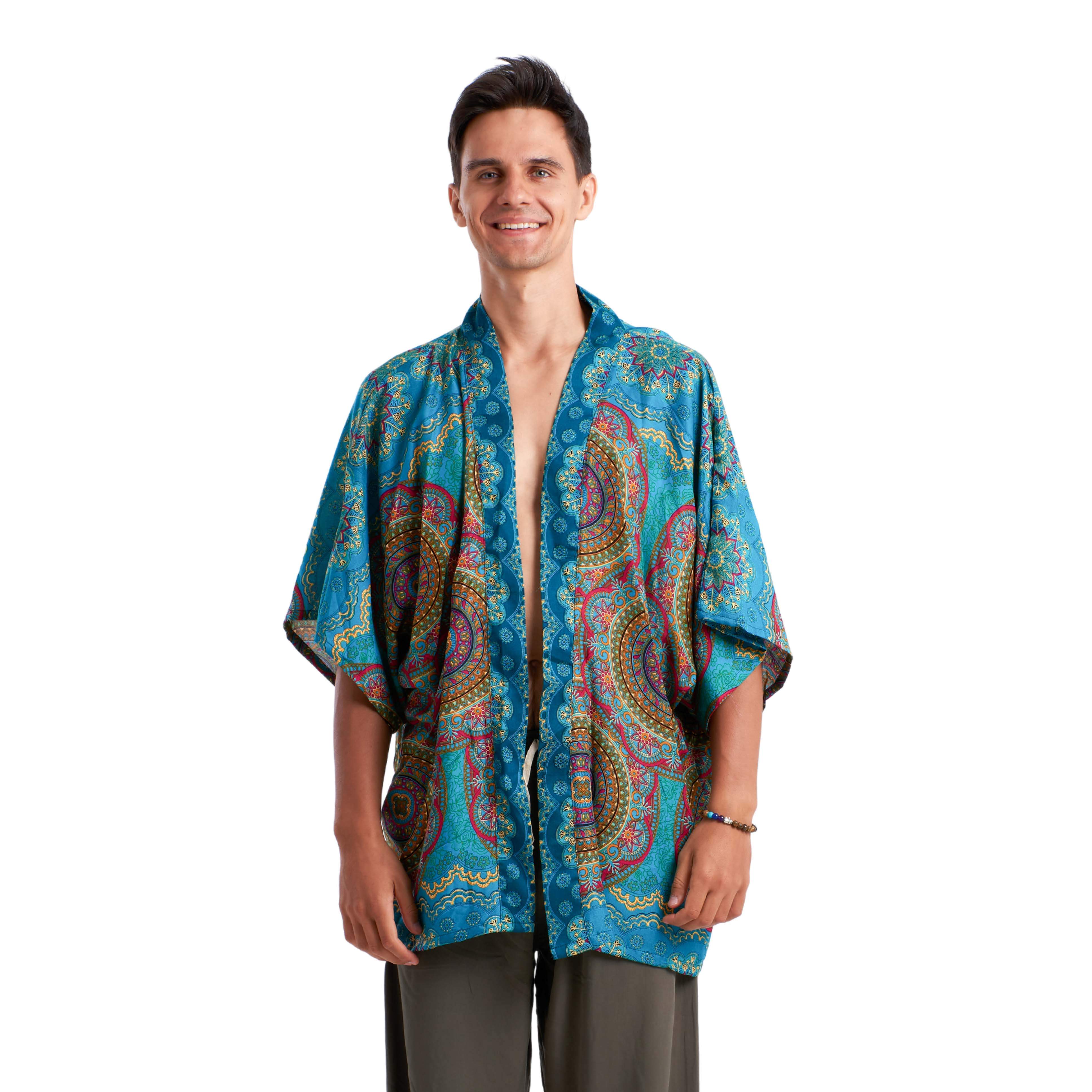 AKUMAL KIMONO Elepanta Beach Kimono | Unisex - Buy Today Elephant Pants Jewelry And Bohemian Clothes Handmade In Thailand Help To Save The Elephants FairTrade And Vegan