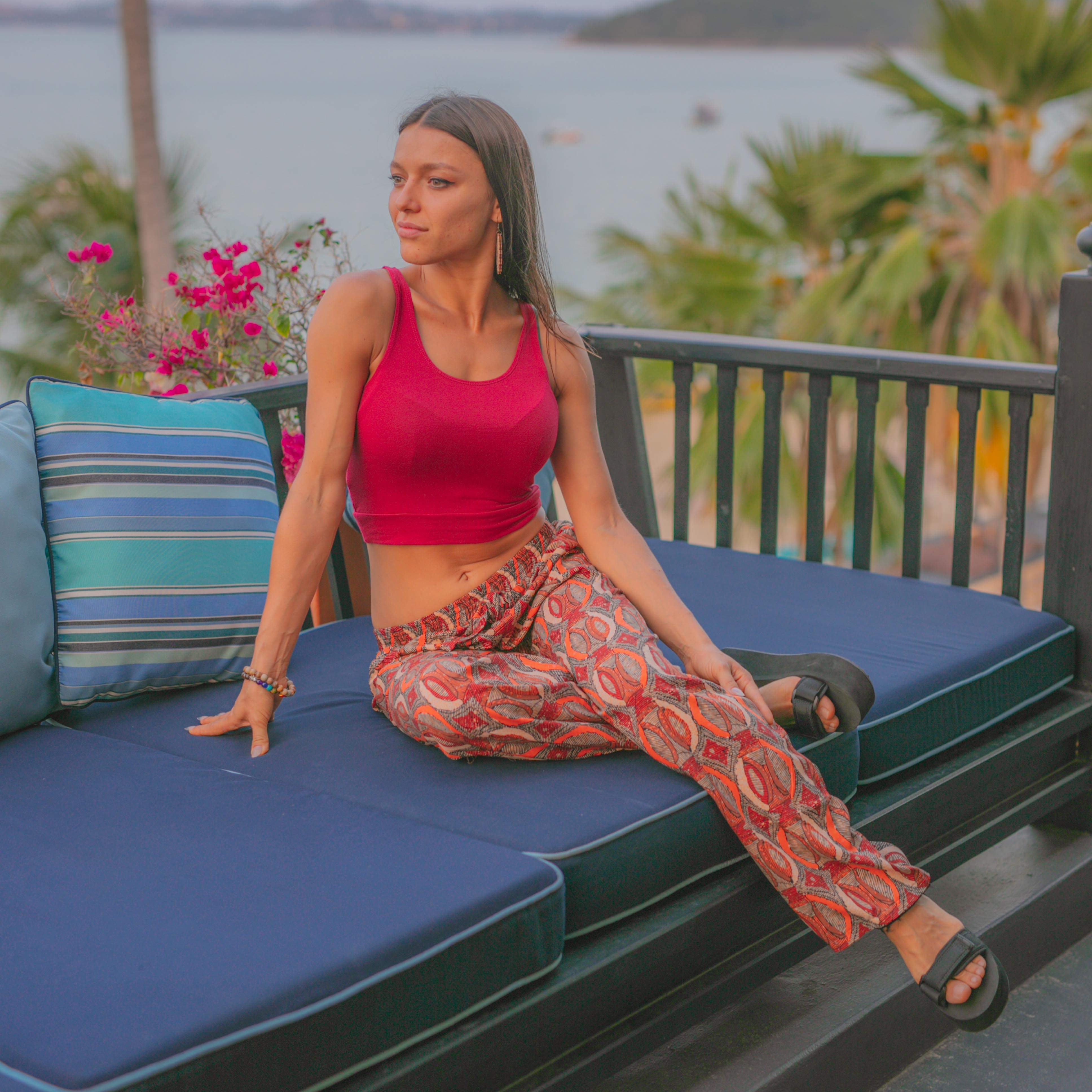 AMALFI PALAZZO Elepanta Palazzo | Casual Pants - Buy Today Elephant Pants Jewelry And Bohemian Clothes Handmade In Thailand Help To Save The Elephants FairTrade And Vegan