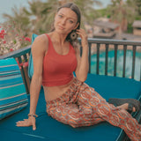 AMALFI PALAZZO Elepanta Palazzo | Casual Pants - Buy Today Elephant Pants Jewelry And Bohemian Clothes Handmade In Thailand Help To Save The Elephants FairTrade And Vegan