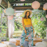 ASWAN TIE PANTS Elepanta Drawstring | Harem Pants - Buy Today Elephant Pants Jewelry And Bohemian Clothes Handmade In Thailand Help To Save The Elephants FairTrade And Vegan