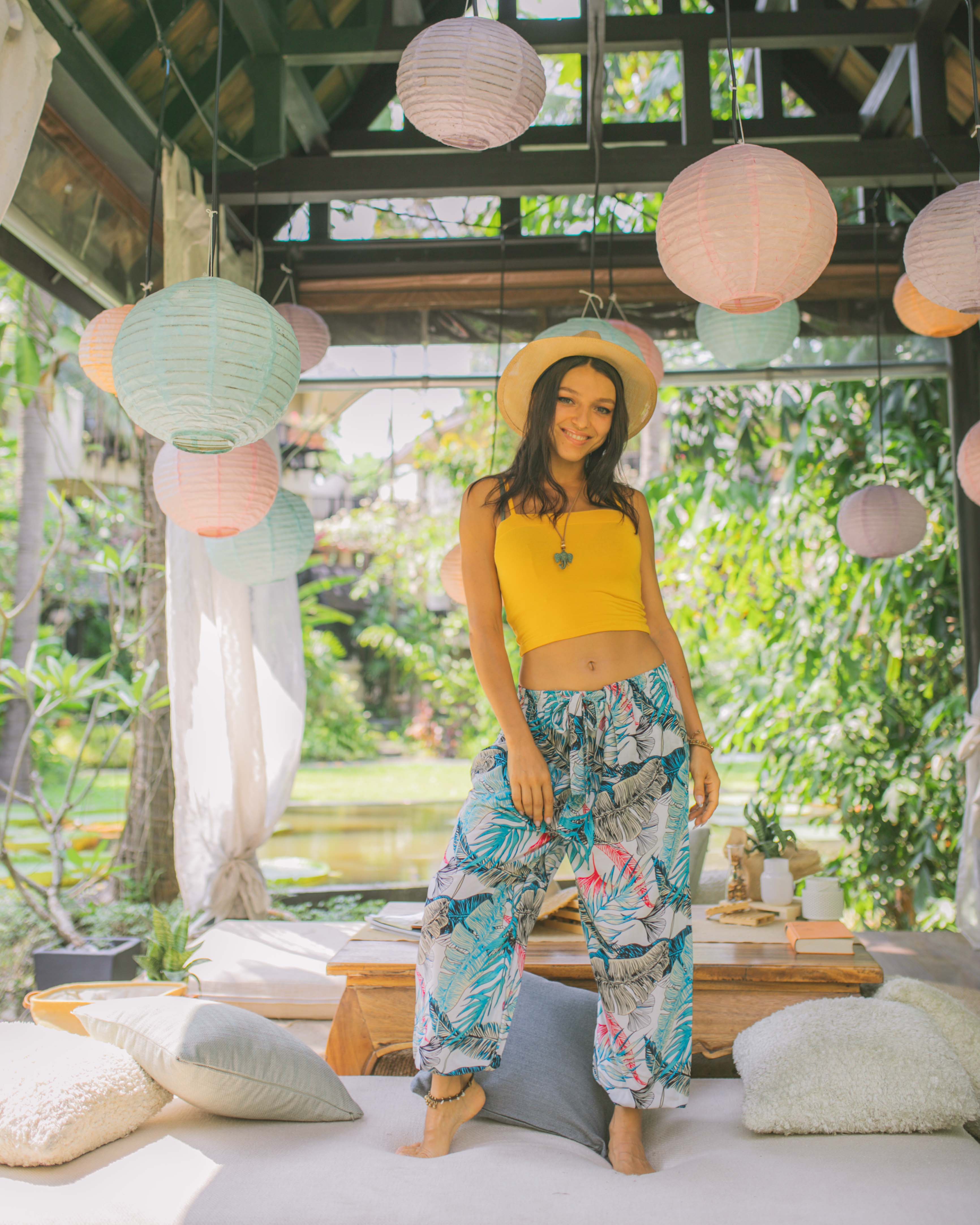 ASWAN TIE PANTS Elepanta Drawstring | Harem Pants - Buy Today Elephant Pants Jewelry And Bohemian Clothes Handmade In Thailand Help To Save The Elephants FairTrade And Vegan