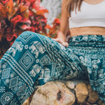 Agra Elephant Pants Elepanta Elastic Waist Pants - Buy Today Elephant Pants Jewelry And Bohemian Clothes Handmade In Thailand Help To Save The Elephants FairTrade And Vegan