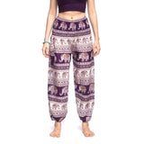 Angkor Elephant Pants - PURPLE Elepanta Women's Pants - Buy Today Elephant Pants Jewelry And Bohemian Clothes Handmade In Thailand Help To Save The Elephants FairTrade And Vegan