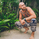 Angkor Pants Elepanta Men's Pants - Buy Today Elephant Pants Jewelry And Bohemian Clothes Handmade In Thailand Help To Save The Elephants FairTrade And Vegan