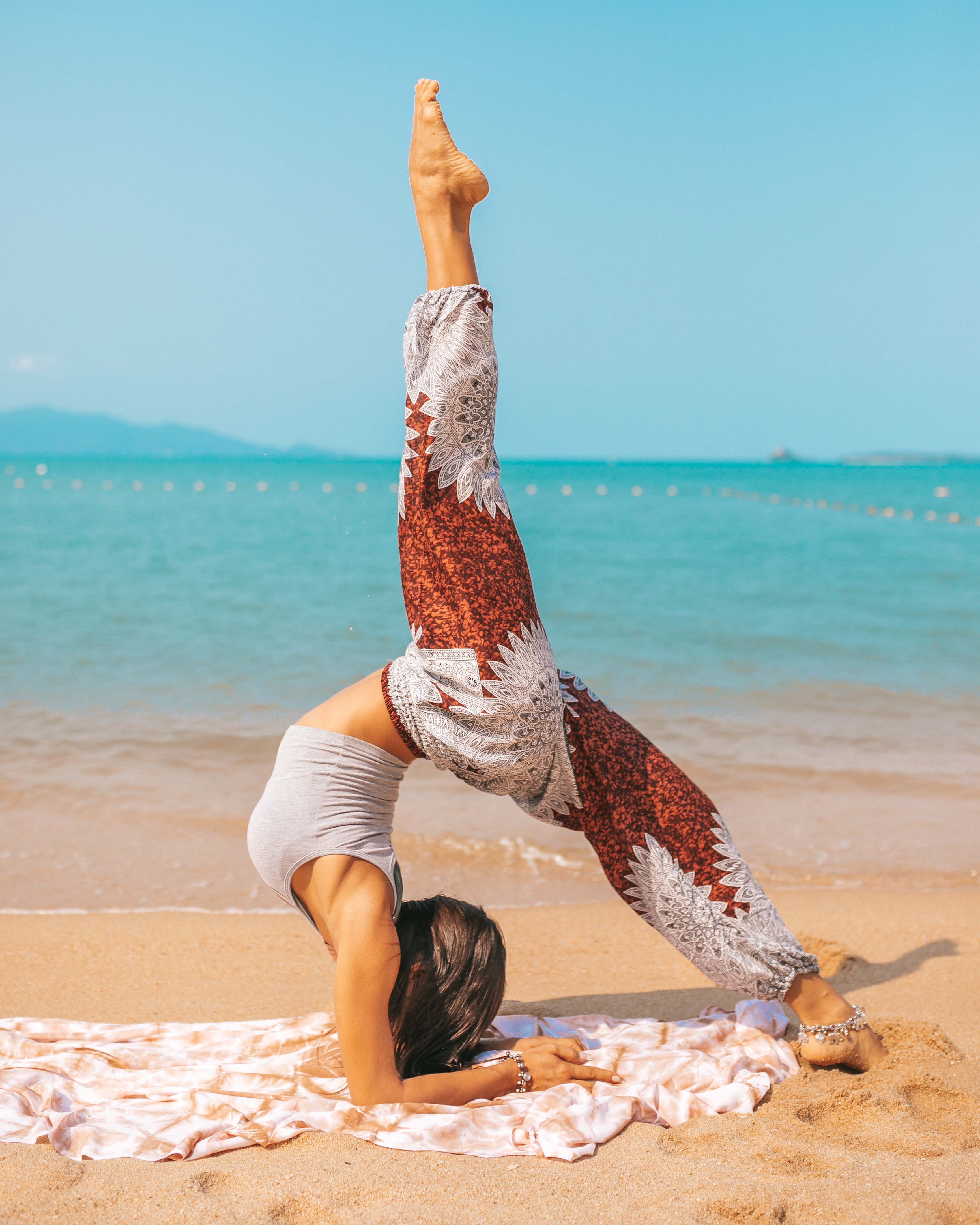 BENGALI BOHO PANTS Elepanta Elastic Waist | Harem Pants - Buy Today Elephant Pants Jewelry And Bohemian Clothes Handmade In Thailand Help To Save The Elephants FairTrade And Vegan