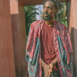 BORA KIMONO Elepanta Beach Kimono | Beachwear - Buy Today Elephant Pants Jewelry And Bohemian Clothes Handmade In Thailand Help To Save The Elephants FairTrade And Vegan