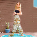 COLOMBO ELEPHANT PANTS - GREEN Elepanta Women's Pants - Buy Today Elephant Pants Jewelry And Bohemian Clothes Handmade In Thailand Help To Save The Elephants FairTrade And Vegan