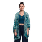 Colombo Kimono Elepanta Women's Kimono - Buy Today Elephant Pants Jewelry And Bohemian Clothes Handmade In Thailand Help To Save The Elephants FairTrade And Vegan