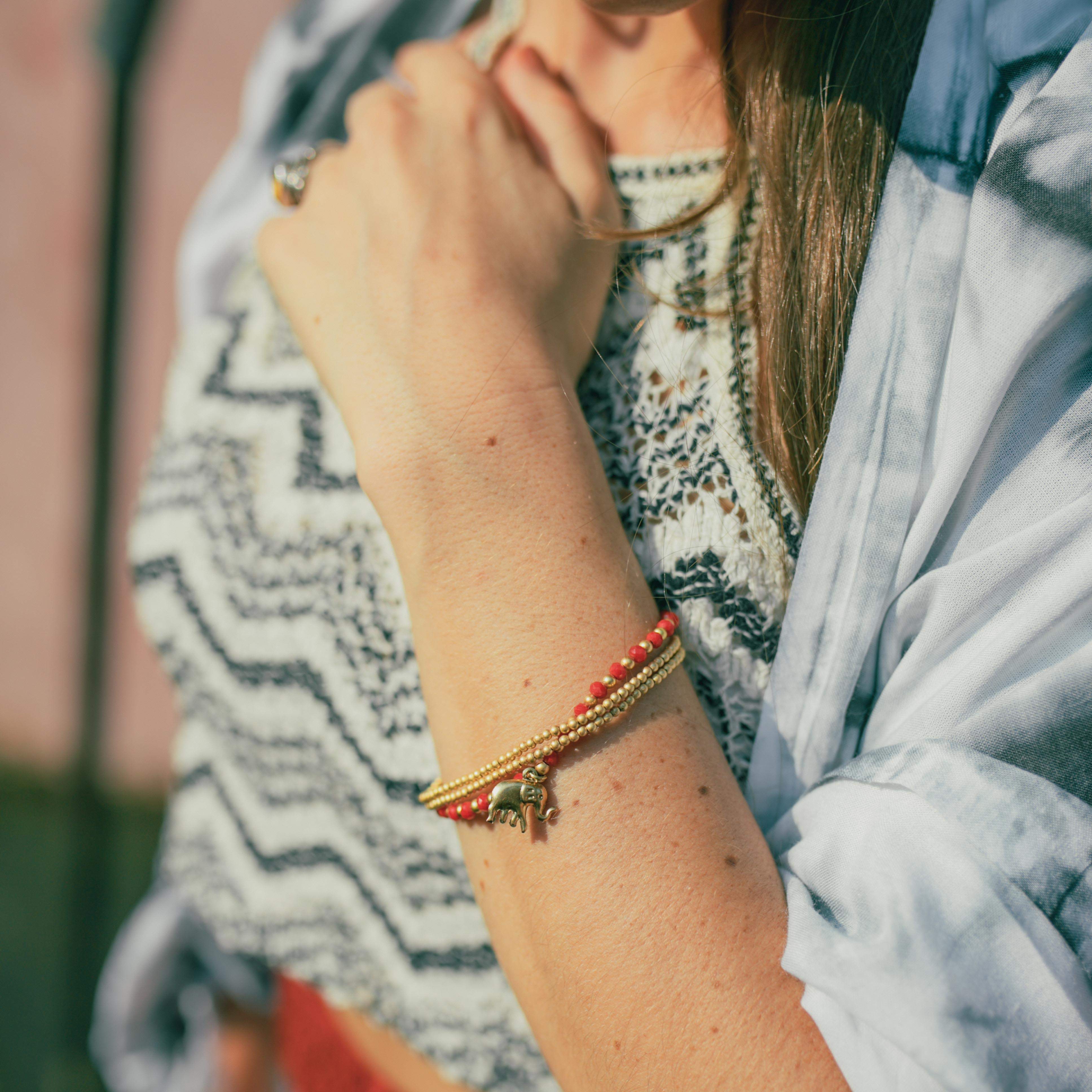 DELHI ELEPHANT BRACELET Elepanta Elephant Bracelet | Jewelry - Buy Today Elephant Pants Jewelry And Bohemian Clothes Handmade In Thailand Help To Save The Elephants FairTrade And Vegan
