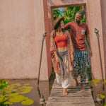 LOPBURI PANTS - Elastic Waist Elepanta Elastic Waist Pants - Buy Today Elephant Pants Jewelry And Bohemian Clothes Handmade In Thailand Help To Save The Elephants FairTrade And Vegan