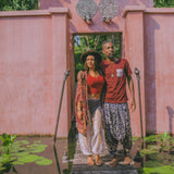 LOPBURI PANTS - Elastic Waist Elepanta Elastic Waist Pants - Buy Today Elephant Pants Jewelry And Bohemian Clothes Handmade In Thailand Help To Save The Elephants FairTrade And Vegan