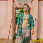 AKUMAL KIMONO Elepanta Unisex Kimono - Buy Today Elephant Pants Jewelry And Bohemian Clothes Handmade In Thailand Help To Save The Elephants FairTrade And Vegan