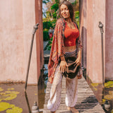 LOPBURI PANTS - Elastic Waist Elepanta Elastic Waist Pants - Buy Today Elephant Pants Jewelry And Bohemian Clothes Handmade In Thailand Help To Save The Elephants FairTrade And Vegan