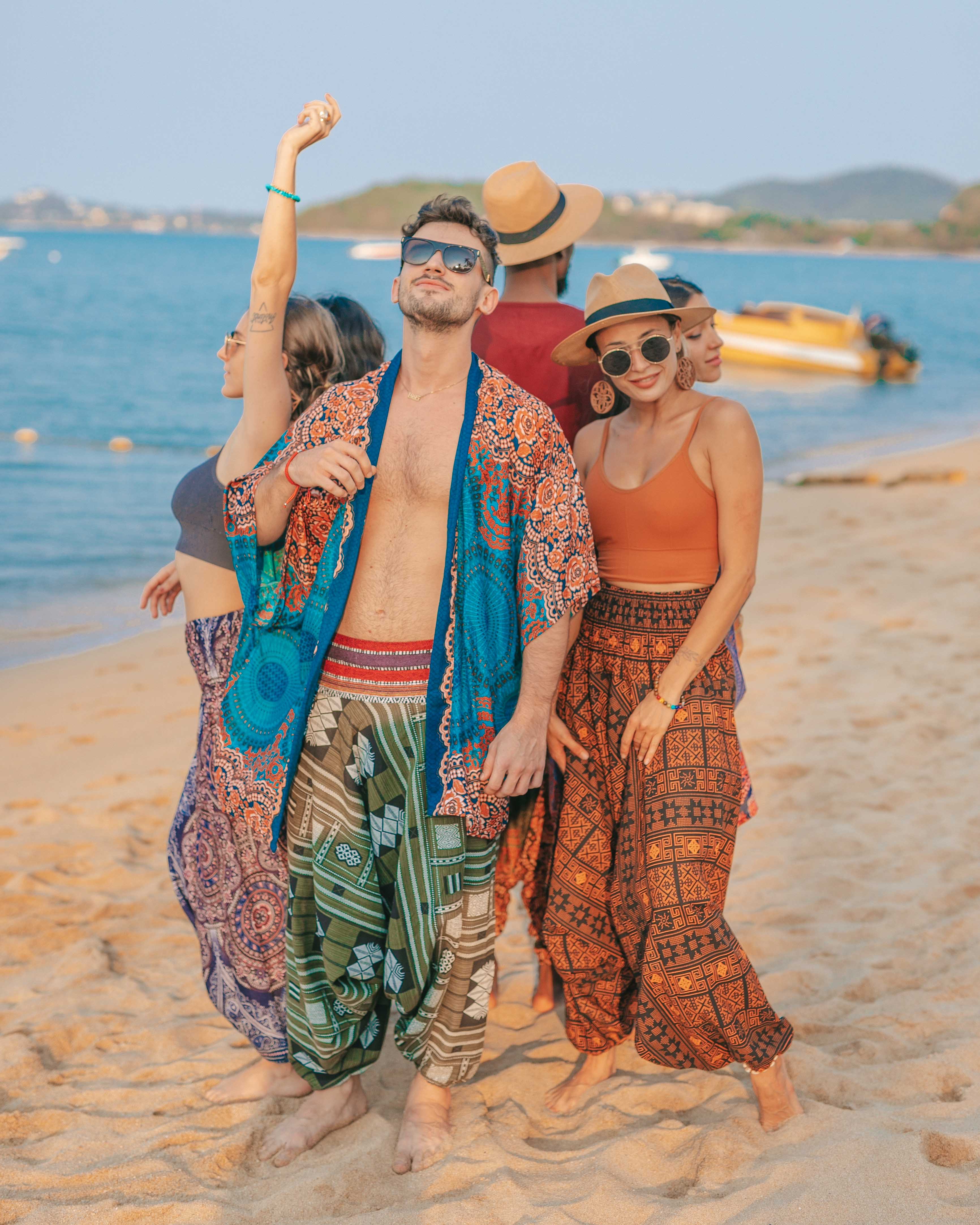 JAIPUR KIMONO Elepanta Unisex Kimono - Buy Today Elephant Pants Jewelry And Bohemian Clothes Handmade In Thailand Help To Save The Elephants FairTrade And Vegan