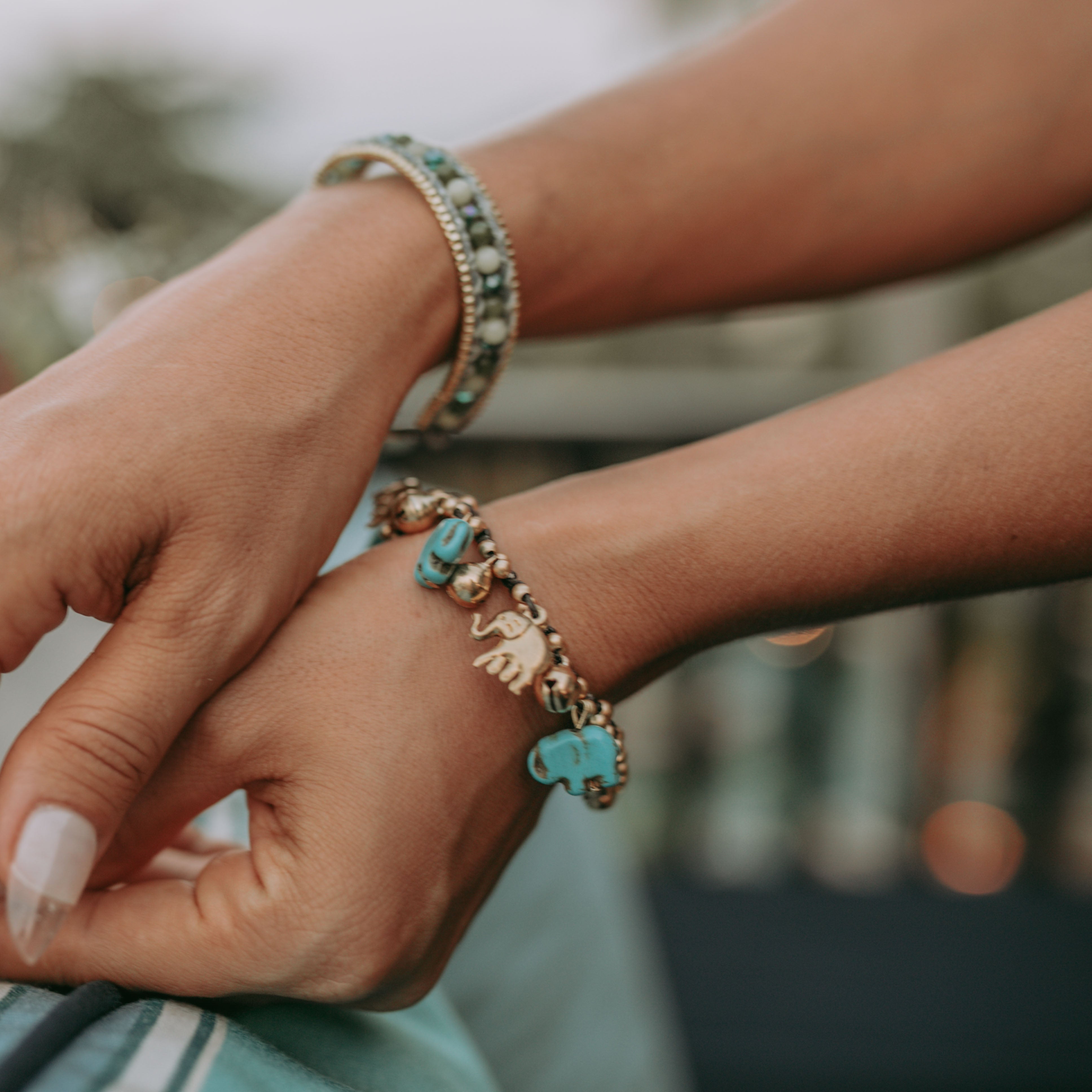 BINTAN ELEPHANT BRACELET Elepanta Elephant Bracelet - Buy Today Elephant Pants Jewelry And Bohemian Clothes Handmade In Thailand Help To Save The Elephants FairTrade And Vegan