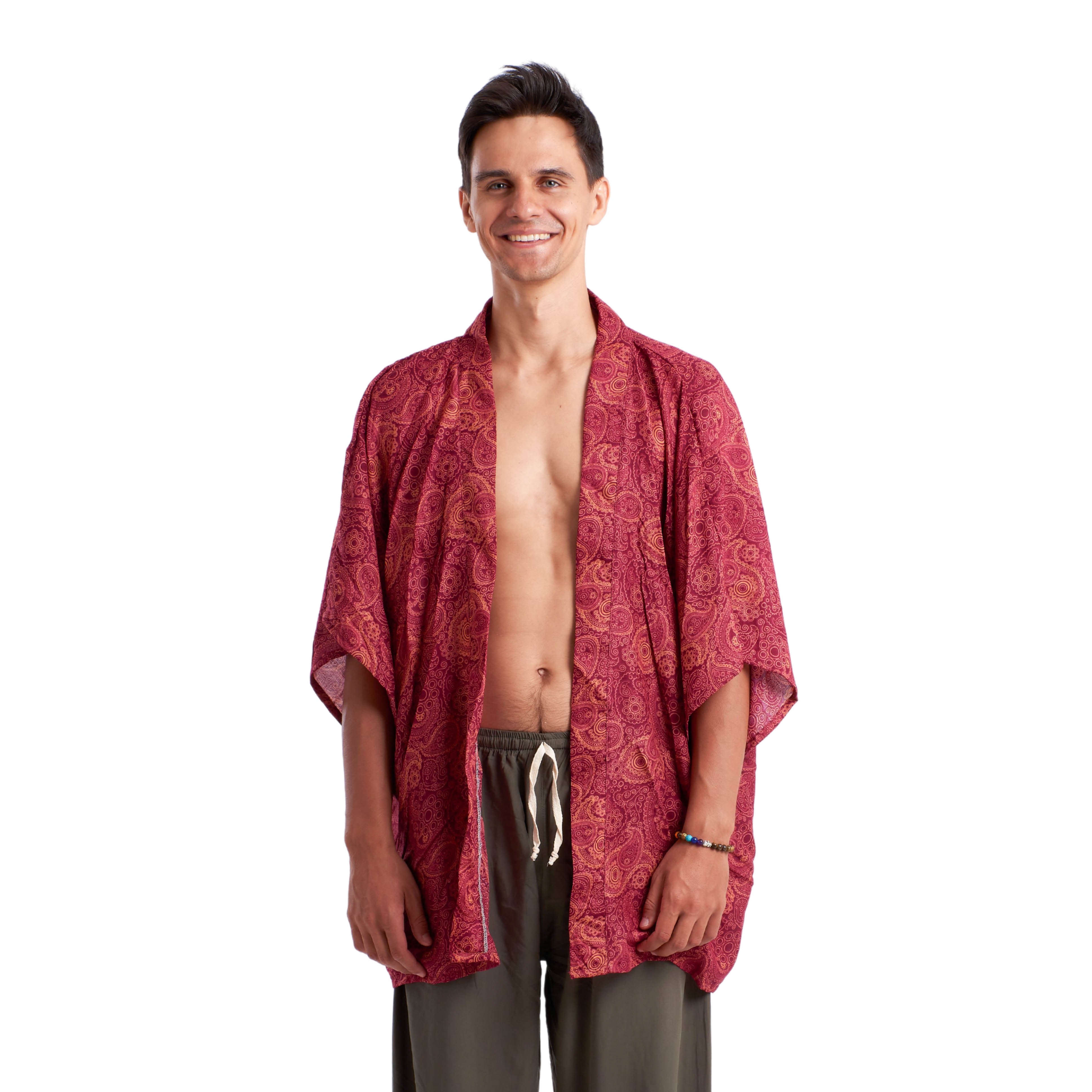 BALI KIMONO Elepanta Unisex Kimono - Buy Today Elephant Pants Jewelry And Bohemian Clothes Handmade In Thailand Help To Save The Elephants FairTrade And Vegan