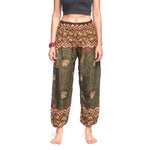 JAIPUR ELEPHANT PANTS - PURPLE Elepanta Harem Pants | Elastic Waist - Buy Today Elephant Pants Jewelry And Bohemian Clothes Handmade In Thailand Help To Save The Elephants FairTrade And Vegan