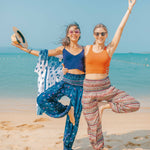 JAKARTA BOHO PANTS - GREEN Elepanta Elastic Waist | Harem Pants - Buy Today Elephant Pants Jewelry And Bohemian Clothes Handmade In Thailand Help To Save The Elephants FairTrade And Vegan