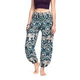 Krabi Elephant Pants - TEAL Elepanta Women's Pants - Buy Today Elephant Pants Jewelry And Bohemian Clothes Handmade In Thailand Help To Save The Elephants FairTrade And Vegan