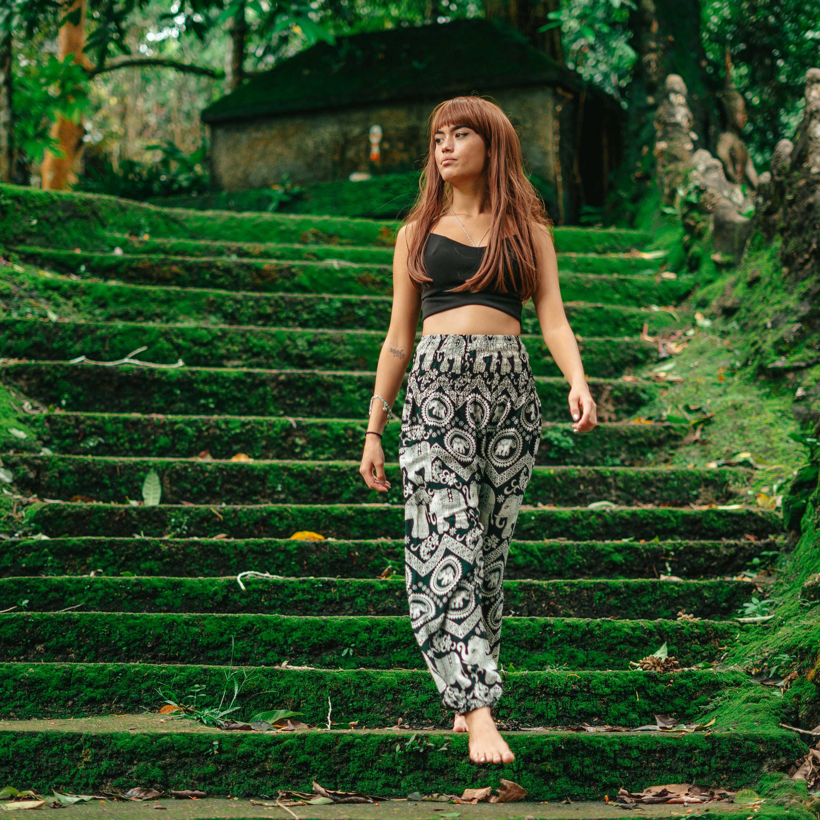 Krabi Pants Elepanta Women's Pants - Buy Today Elephant Pants Jewelry And Bohemian Clothes Handmade In Thailand Help To Save The Elephants FairTrade And Vegan