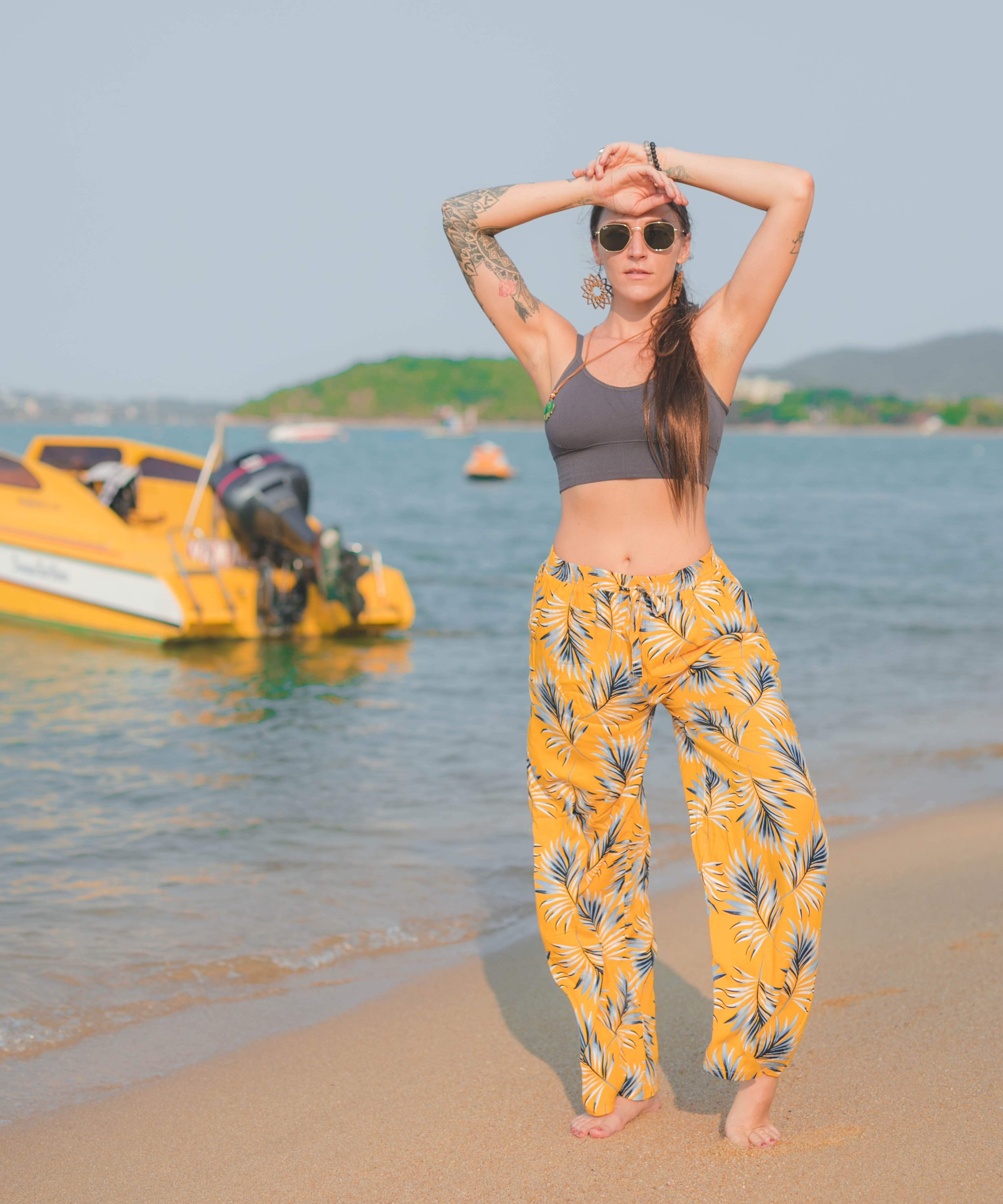 LOMBOK PALAZZO Elepanta Palazzo | Casual Pants - Buy Today Elephant Pants Jewelry And Bohemian Clothes Handmade In Thailand Help To Save The Elephants FairTrade And Vegan