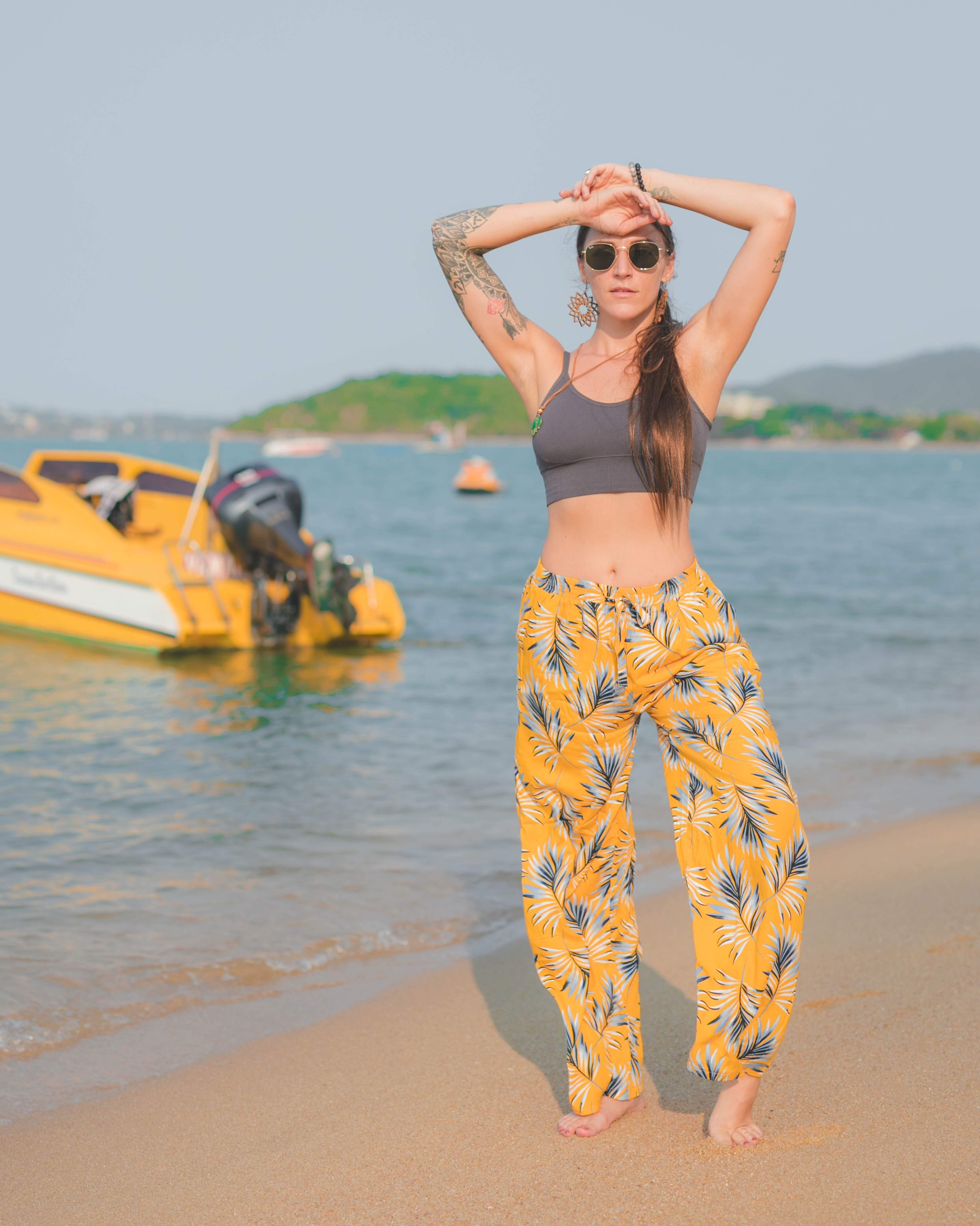 LOMBOK PALAZZO Elepanta Palazzo | Casual Pants - Buy Today Elephant Pants Jewelry And Bohemian Clothes Handmade In Thailand Help To Save The Elephants FairTrade And Vegan