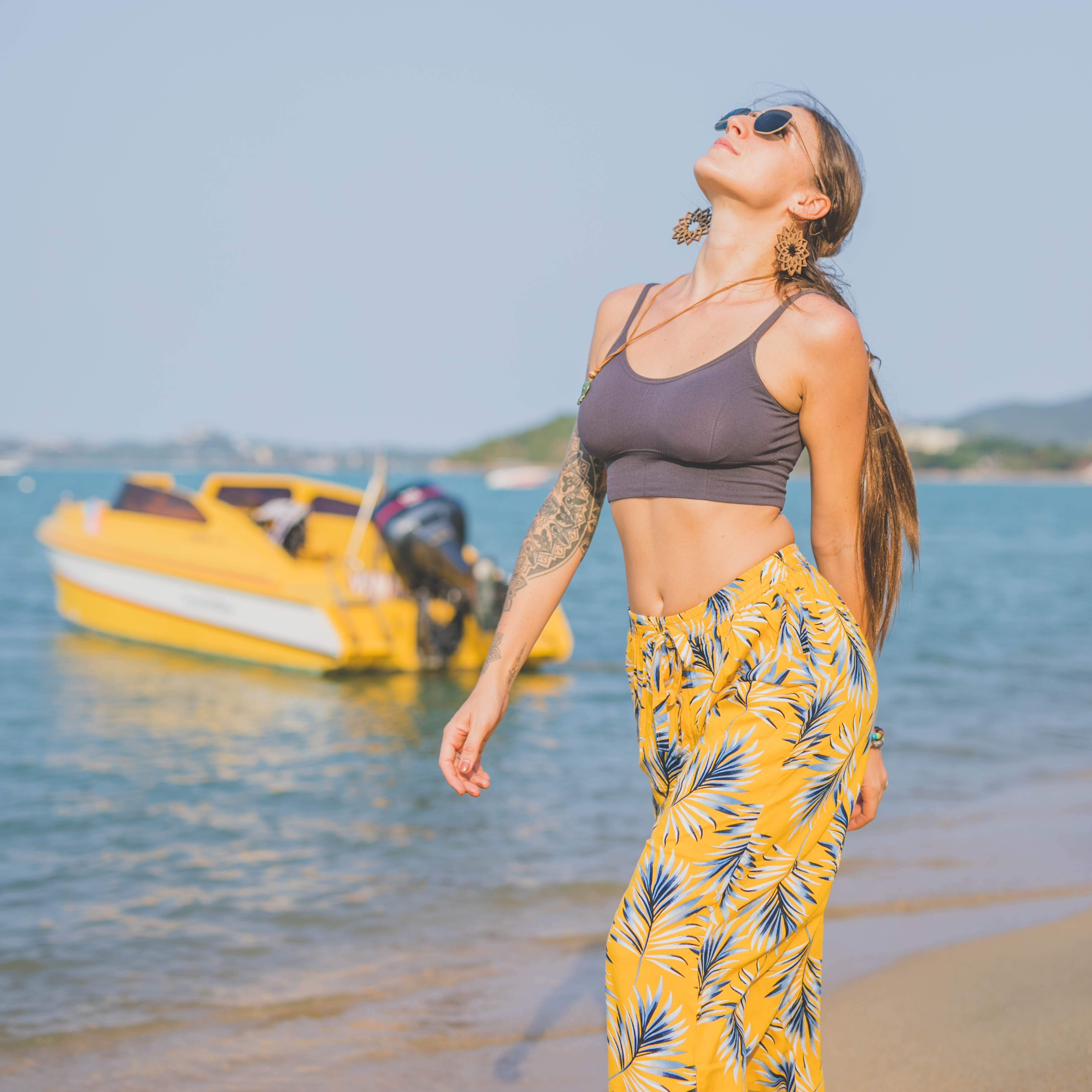 LOMBOK PALAZZO Elepanta Palazzo | Casual Pants - Buy Today Elephant Pants Jewelry And Bohemian Clothes Handmade In Thailand Help To Save The Elephants FairTrade And Vegan