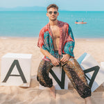 LOPBURI BOHO PANTS - BROWN Elepanta Drawstring | Harem Pants - Buy Today Elephant Pants Jewelry And Bohemian Clothes Handmade In Thailand Help To Save The Elephants FairTrade And Vegan