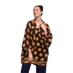 SAVANNA ELEPHANT KIMONO Elepanta Beach Kimono | Unisex - Buy Today Elephant Pants Jewelry And Bohemian Clothes Handmade In Thailand Help To Save The Elephants FairTrade And Vegan