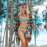 SAVANNA ELEPHANT KIMONO Elepanta Beach Kimono | Unisex - Buy Today Elephant Pants Jewelry And Bohemian Clothes Handmade In Thailand Help To Save The Elephants FairTrade And Vegan