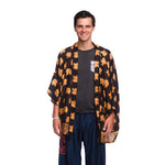 Savanna Kimono Elepanta Men's Kimonos - Buy Today Elephant Pants Jewelry And Bohemian Clothes Handmade In Thailand Help To Save The Elephants FairTrade And Vegan