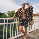 Savanna Kimono Elepanta Men's Kimonos - Buy Today Elephant Pants Jewelry And Bohemian Clothes Handmade In Thailand Help To Save The Elephants FairTrade And Vegan