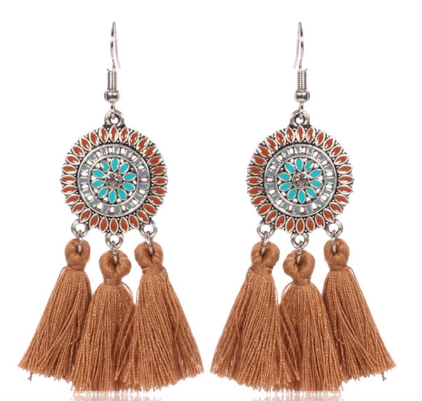 CABO EARRINGS Elepanta Earrings - Buy Today Elephant Pants Jewelry And Bohemian Clothes Handmade In Thailand Help To Save The Elephants FairTrade And Vegan