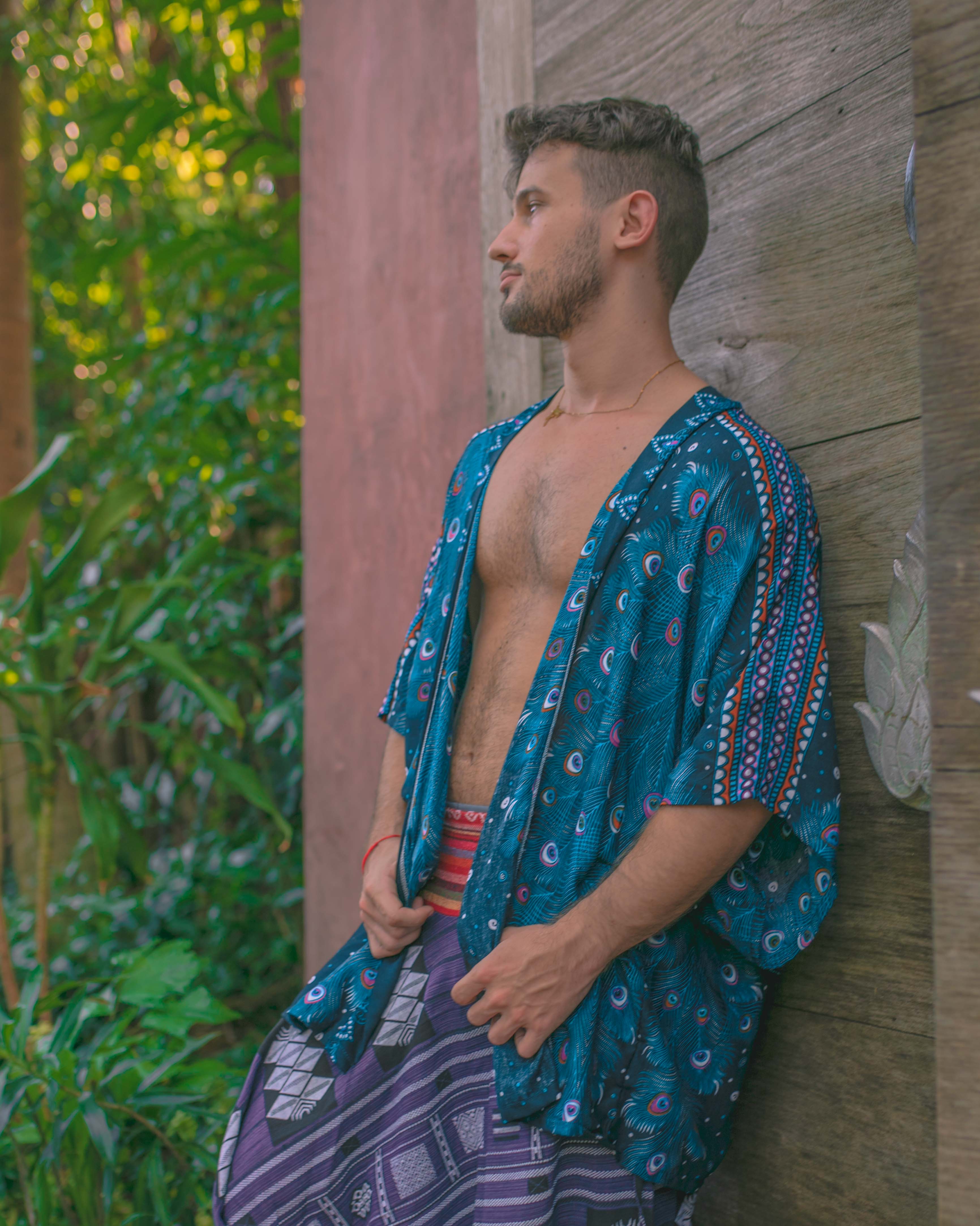 TAHITI KIMONO Elepanta Beach Kimono | Beachwear - Buy Today Elephant Pants Jewelry And Bohemian Clothes Handmade In Thailand Help To Save The Elephants FairTrade And Vegan