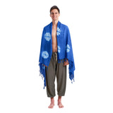TIE DYE SARONG TOWEL - INDIGO Elepanta Beach Towel | Beachwear - Buy Today Elephant Pants Jewelry And Bohemian Clothes Handmade In Thailand Help To Save The Elephants FairTrade And Vegan