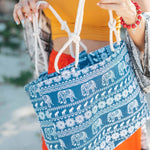MALAWI BEACH BAG Elepanta Beach Bags - Buy Today Elephant Pants Jewelry And Bohemian Clothes Handmade In Thailand Help To Save The Elephants FairTrade And Vegan