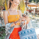 MALAWI BEACH BAG Elepanta Beach Bags - Buy Today Elephant Pants Jewelry And Bohemian Clothes Handmade In Thailand Help To Save The Elephants FairTrade And Vegan
