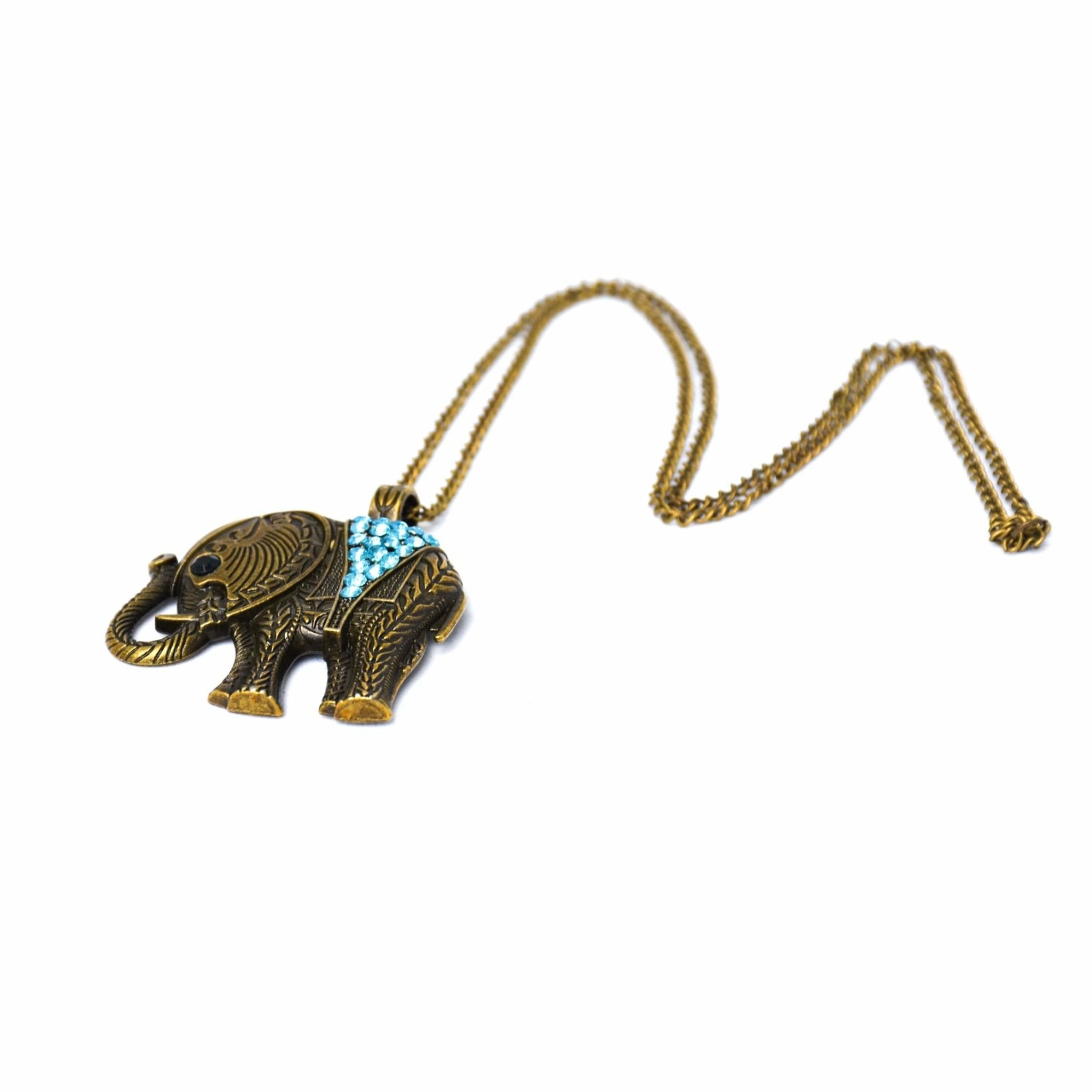MANDALAY ELEPHANT NECKLACE Elepanta Necklaces - Buy Today Elephant Pants Jewelry And Bohemian Clothes Handmade In Thailand Help To Save The Elephants FairTrade And Vegan