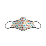 FACE MASK - Multicolor Elepanta Face Masks - Buy Today Elephant Pants Jewelry And Bohemian Clothes Handmade In Thailand Help To Save The Elephants FairTrade And Vegan
